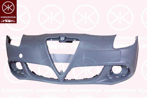 Bumper, w/primer, Front, 0000156096901 (ALFAROME), 156096901 (ALFAROME)