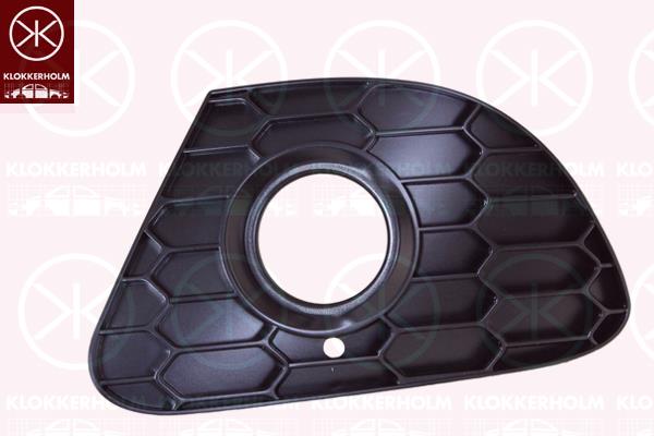 Ventilation Grilles, bumper, Left Front, with hole(s) for fog lights, Outer section, 0000156090420 (ALFAROME), 156090420 (ALFAROME)