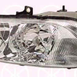 Priekinis žibintas, H7/H1, with motor for headlamp levelling, Carello, Right, Illuminance [lx]: 12.5, 0000060620134 (ALFAROME), 60620134 (ALFAROME)