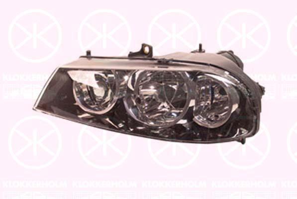 Priekinis žibintas, H7/H1, for vehicles with headlight levelling, with motor for headlamp levelling, Carello, Left, Illuminance [lx]: 20, 0000060685943 (ALFAROME), 0000060695646 (ALFAROME), 60685943 (ALFAROME), 60695646 (ALFAROME)