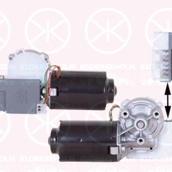 Priekinio valytuvo varikliukas, Voltage [V]: 12, 0009949310 (ALFAROME), 9949310 (FIAT), 9949310 (ALFAROME)