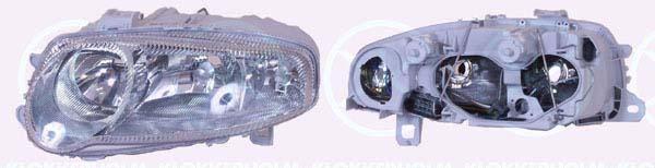 Priekinis žibintas, H7/H7/H1, Depo, Right, Illuminance [lx]: 25, 0000046556565 (ALFAROME), 0000046826194 (ALFAROME), 46556565 (ALFAROME), 46826194 (ALFAROME)