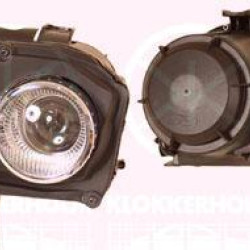 Priekinis žibintas, H7/H7, with motor for headlamp levelling, Left, Illuminance [lx]: 17.5, 0000060682089 (ALFAROME), 60682089 (ALFAROME)