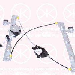 Lango mechanizmas, be varikliuko, elektrinis, 2 kontaktai (priekis, dešinė), 0000071740121 (ALFAROME), 71740121 (ALFAROME)