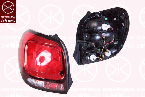 Tail Light Assembly, Left, AL, B001020880 (DS), B001020880 (CITROEN), B001031980 (DS), B001031980 (CITROEN)