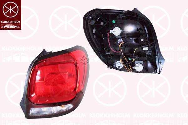 Tail Light Assembly, Right, AL, B001020480 (DS), B001020480 (CITROEN), B001031380 (DS), B001031380 (CITROEN)