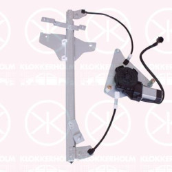 Window Regulator, 3-drs, with electric motor, Electric, Left Front, 69820 0H071 (TOYOTA), 69820 0H081 (TOYOTA), B001019980 (PEUGEOT), B001019980 (CITROEN)