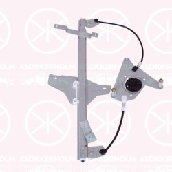 Window Regulator, 3-drs, without electric motor, Electric, Left Front, 69820 0H071 (TOYOTA), B001019980 (PEUGEOT), B001019980 (CITROEN)