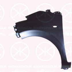 Wing, Left Front, with hole for direction indicator, 1687141580 (CITROEN), B000910880 (CITROEN)