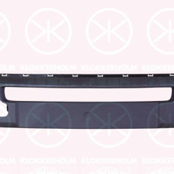 Ventilation Grilles, bumper, Front, Grained, black, Centre Section, 1612228080 (CITROEN)