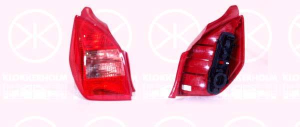 Tail Light Assembly, Visteon, Right, 6351 S7 (DS), 6351 S7 (CITROEN)