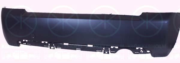 Bumper, Rear, black, 7410 T5 (DS), 7410 T5 (CITROEN)