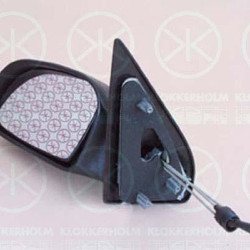 Exterior Mirror, Control: cable pull, Convex, Right, 8148 KT (DS), 8148 KT (CITROEN)