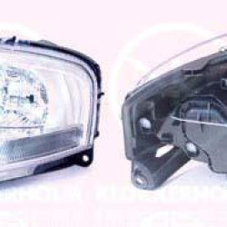 Headlight, H7/H1, with motor for headlamp levelling, AL, Right, Illuminance [lx]: 10, 6205 Z6 (DS), 6205 Z6 (CITROEN), 6205Z6 (DS), 6205Z6 (CITROEN), 6206 85 (DS), 6206 85 (CITROEN), 96381372 (DS), 96381372 (CITROEN)