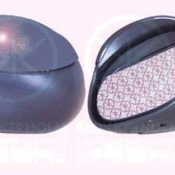 Exterior Mirror, Control: cable pull, Convex, Left, 8149 FG (DS), 8149 FG (CITROEN)