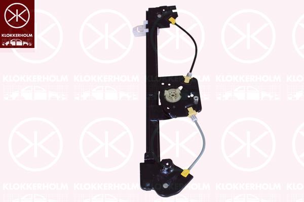 Window Regulator, OE-type, without electric motor, Electric, Left Front, 9221 AQ (CITROEN), 9221 N7 (CITROEN), 9221 X5 (CITROEN), 9221N7 (CITROEN), 9221X5 (CITROEN)