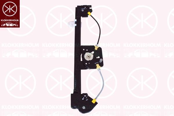 Window Regulator, OE-type, without electric motor, Electric, Right Front, 