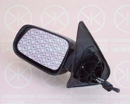 Exterior Mirror, Control: cable pull, Convex, Right, 96 073 190 XX (DS), 96 073 190 XX (CITROEN), 96 079 604 XX (DS), 96 079 604 XX (CITROEN), 96073190XX (DS), 96073190XX (CITROEN)