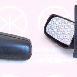 Exterior Mirror, Control: cable pull, Convex, Heatable, Left, 96 079 603 XX (DS), 96 079 603 XX (CITROEN)