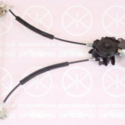 Window Regulator, 2-dr, with electric motor, without comfort function, Electric, Right, 9222 A0 (DS), 9222 A0 (CITROEN), 9222A0 (DS), 9222A0 (CITROEN), 96080731 (DS), 96080731 (CITROEN)