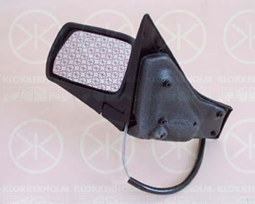 Exterior Mirror, Control: cable pull, Convex, Right, 8148 LC (DS), 8148 LC (CITROEN), 95 667 990 ZL (DS), 95 667 990 ZL (CITROEN)