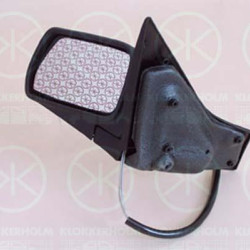 Exterior Mirror, Control: cable pull, Convex, Right, 8148 LC (DS), 8148 LC (CITROEN), 95 667 990 ZL (DS), 95 667 990 ZL (CITROEN)