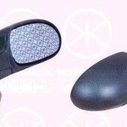 Exterior Mirror, w/primer, Blue-tinted, for electric mirror adjustment, Convex, Heatable, Right, 8149 JA (DS), 8149 JA (CITROEN), 8149Q9 (DS), 8149Q9 (CITROEN), 8152 56 (DS), 8152 56 (CITROEN)