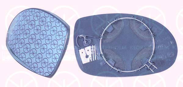 Mirror Glass, exterior mirror, Blue-tinted, Convex, Heatable, Left, 8151 EU (DS), 8151 EU (CITROEN)