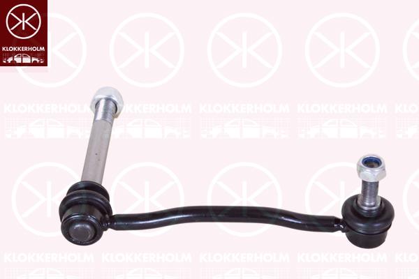 Link/Coupling Rod, stabiliser bar, Front Axle Left, Length [mm]: 200, Coupling Rod, 5087 52 (PEUGEOT), 5087 52 (CITROEN)