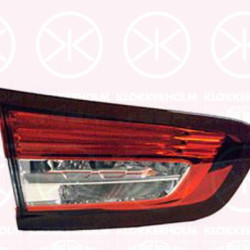 Tail Light Assembly, Left, Inner Section, with bulb holder, AL, 9686919980 (CITROEN), 98 031 680 80 (CITROEN), 9803168080 (DS)