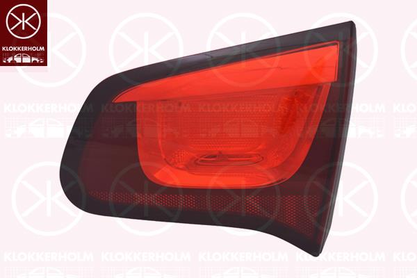 Tail Light Assembly, without bulb holder, Right, Inner Section, 6350 JC (DS), 6350 JC (CITROEN)