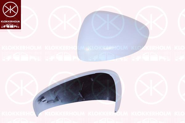 Housing, exterior mirror, w/primer, Left, 8152 J4 (DS), 8152 J4 (CITROEN)