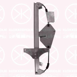 Window Regulator, without electric motor, Electric, Left Front, 9221 FQ (DS), 9221 FQ (CITROEN)