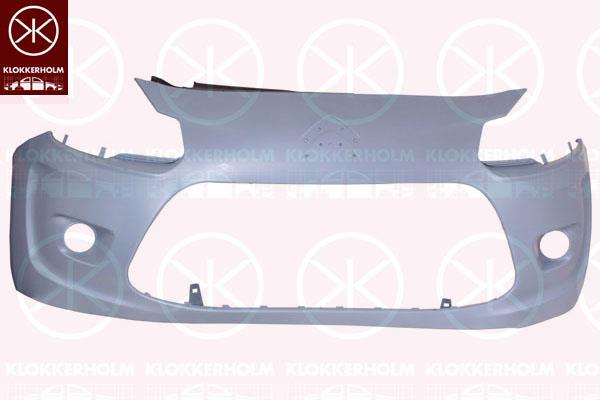 Bumper, w/primer, Front, 7401 TN (DS), 7401 TN (CITROEN)