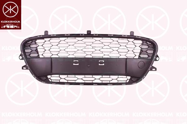 Ventilation Grilles, bumper, Front, black, 7422 G3 (DS), 7422 G3 (CITROEN)