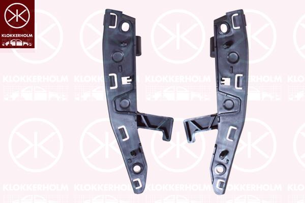 Mounting Bracket, bumper, Right Front, Left Front, Trim Level: SÃT, 7416 59 (CITROEN), 7416 K0 (CITROEN), 7416 S9 (DS), 7416 S9 (CITROEN)