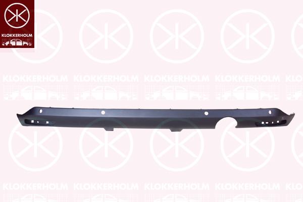 Spoiler, Rear, with hole(s) for parking distance control, Trim Level: FACELIFT, 1610174080 (CITROEN)