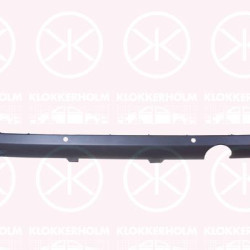 Spoiler, Rear, with hole(s) for parking distance control, Trim Level: FACELIFT, 1610174080 (CITROEN)