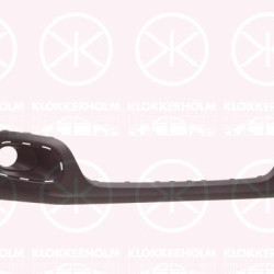 Bumper, Front, Smooth, with hole(s) for fog lights, Lower Section, 98120615XT (CITROEN)