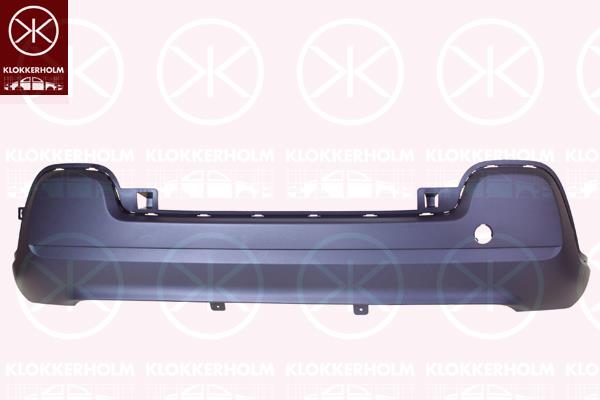 Bumper, Rear, Lower Section, 16 180 831 80 (CITROEN)