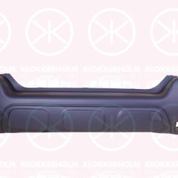 Bumper, Rear, Grained, 16 320 048 80 (CITROEN)