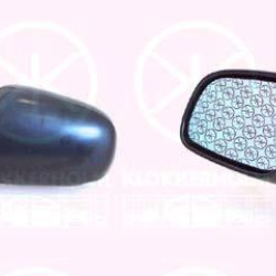 Exterior Mirror, Blue-tinted, for electric mirror adjustment, Convex, Heatable, Right, Number of pins: 5, Connector Shape: rectangular, 8148 TJ (DS), 8148 TJ (CITROEN)