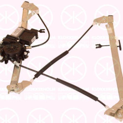 Window Regulator, with electric motor, with comfort function, Electric, Left Front, 