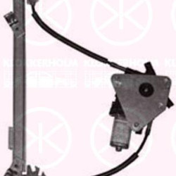 Window Regulator, with electric motor, Electric, Right Rear, 9223 67 (DS), 9223 67 (CITROEN), 922367 (DS), 922367 (CITROEN)