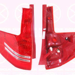 Tail Light Assembly, 5-drs, without bulb holder, Visteon, Right, 6351 T8 (DS), 6351 T8 (CITROEN)