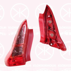 Tail Light Assembly, 3-drs, Left, without bulb holder, 6350 T6 (DS), 6350 T6 (CITROEN)