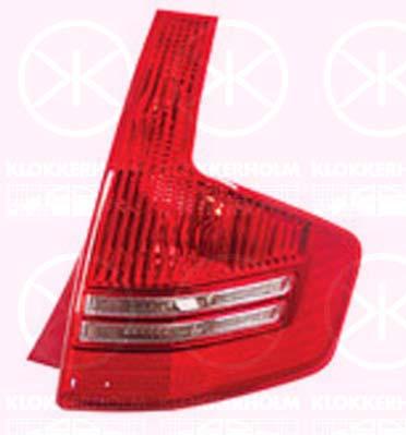 Tail Light Assembly, 5-drs, without bulb holder, Right, 6351 T8 (DS), 6351 T8 (CITROEN), 6351T8 (DS), 6351T8 (CITROEN)