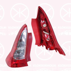 Tail Light Assembly, 3-drs, Left, Indicator Colour: Crystal clear, without bulb holder, 6350 GZ (DS), 6350 GZ (CITROEN)