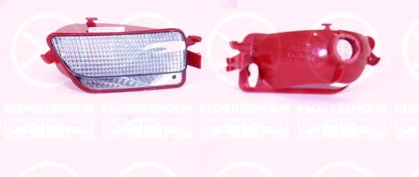 Reverse Light, 5-drs, for right-hand traffic, Right, without bulb holder, Visteon, 6351 V1 (DS), 6351 V1 (CITROEN)