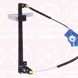 Window Regulator, without electric motor, Electric, Left Front, 9221 S1 (CITROEN)